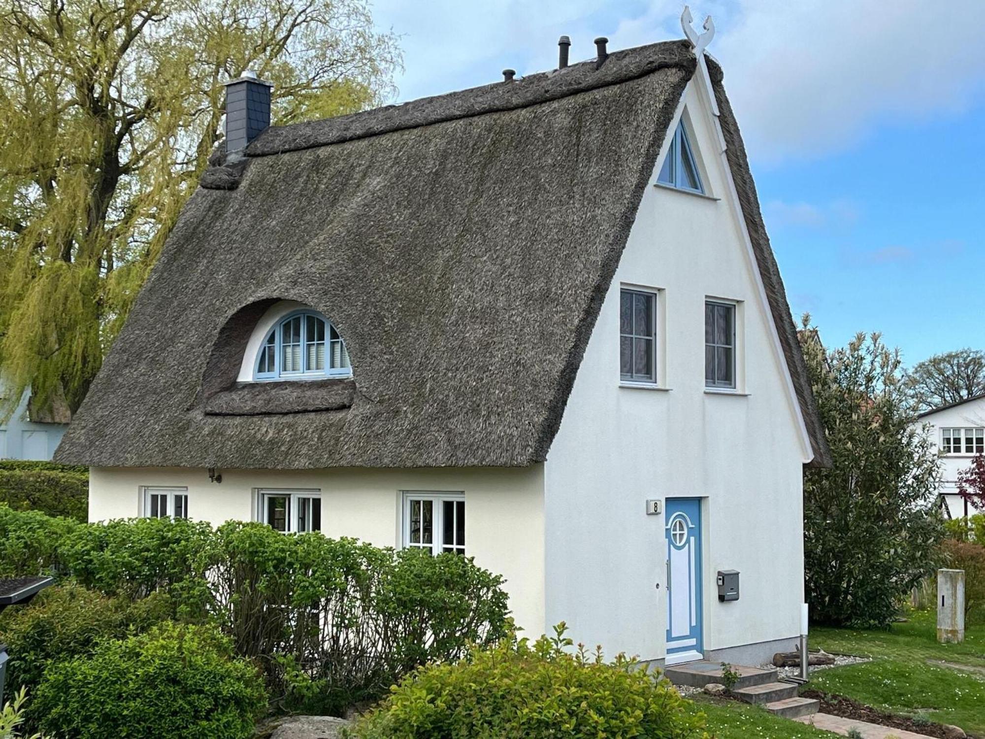 Reetdachhaus Mit Eigenem Strandkorb In Wohlenberg An Der Ostsee 外观 照片